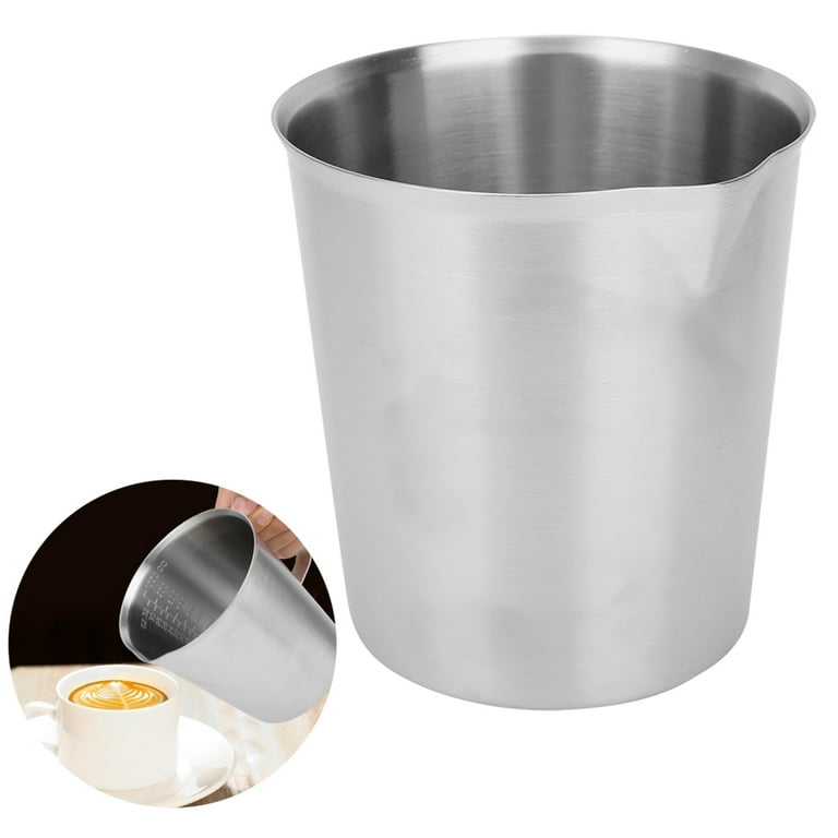 2lbDepot 1/2 Cup Measuring Cup Stainless Steel Metal, Accurate, Engraved  Markings US