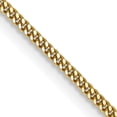 thumbnail image 1 of 14k Yellow Gold 24 Inch 1.4mm Curb Necklace Chain Pendant Charm, 1 of 9