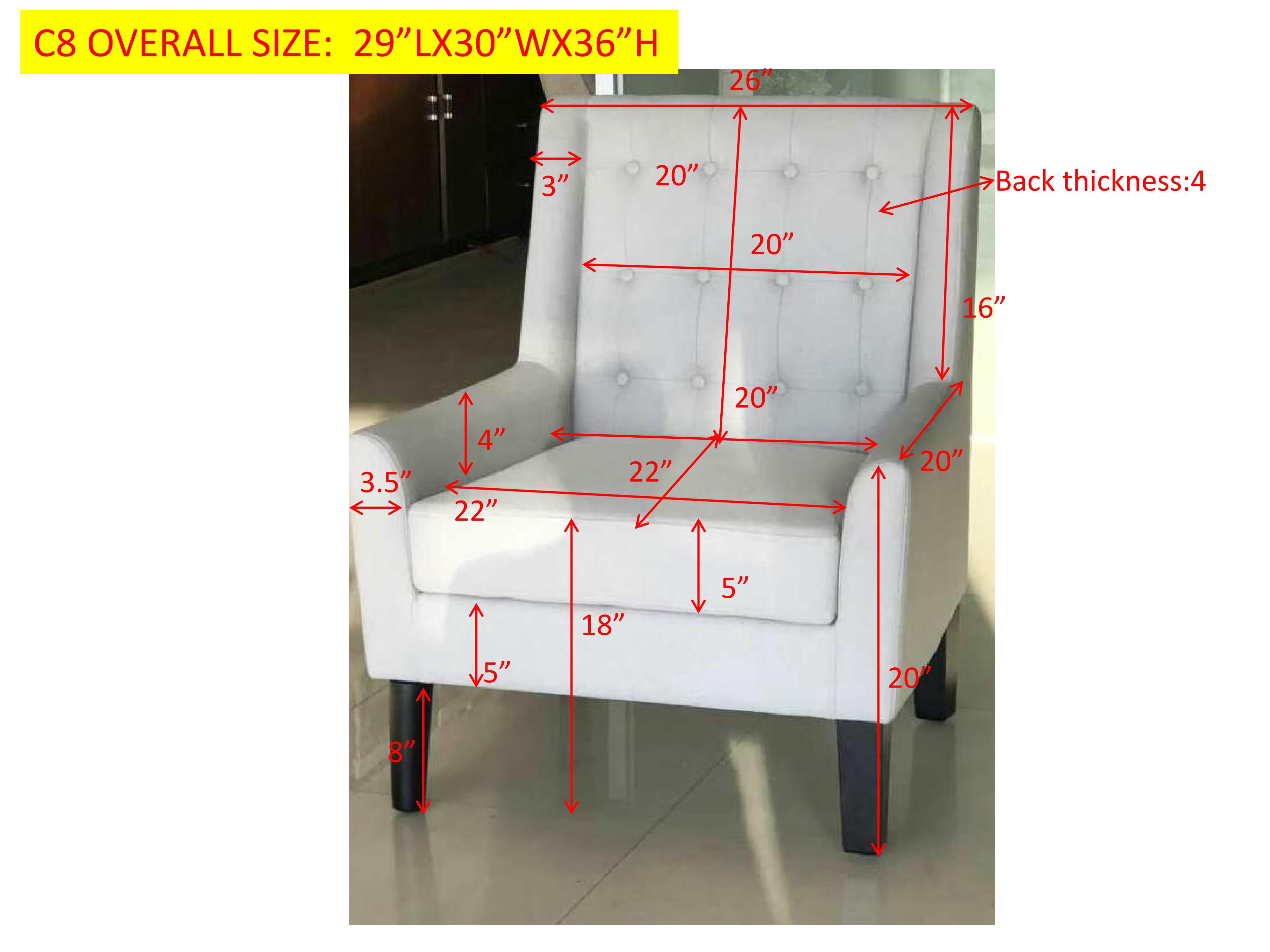 BSHTI Beige Velvet Upholstered Accent Arm Chair, Solid Rubberwood Frame, Modern Living Room Bedroom Chair with Plush Foam Padding