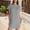 Gray, variant on Womens Summer Dresses Fashion 2025 Short Sleeve Spring Mini Dress Casual Beach Vacation Clothes Dresses With Pocket