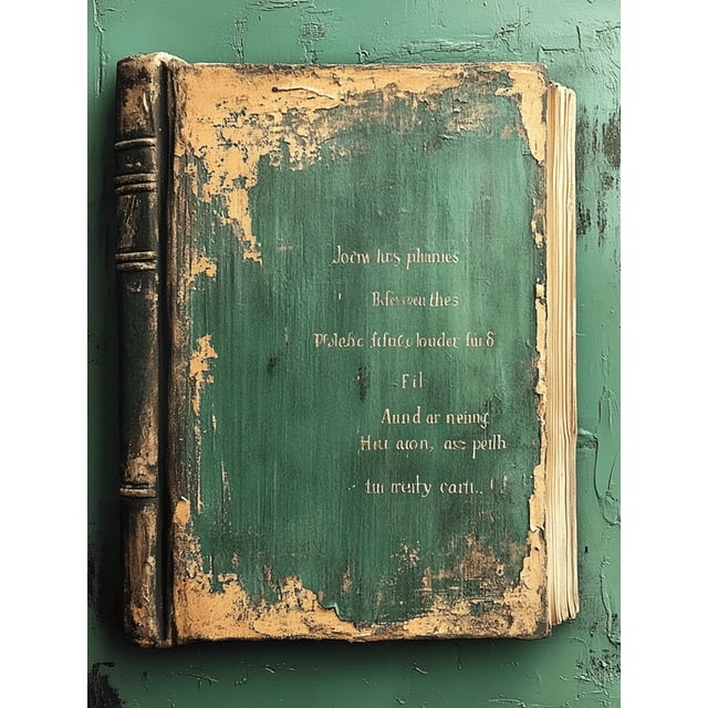 Qisvanset 12x16 Inch Lord's Prayer Sage Green Canvas Wall Art, Trendy Scripture Print Housewarming Faith Decor