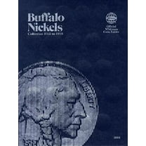 Official Whitman Coin Folder Coin Folders Nickels: Buffalo, 1913-1938, (Hardcover)