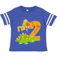 thumbnail image 3 of Inktastic Happy Dinosaur Second Birthday-green Boys or Girls Toddler T-Shirt, 3 of 5