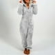 thumbnail image 2 of Pijama de manga larga con capucha Fridja para mujer invierno cálido Talla S M L XL XXL, 2 of 6