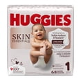 thumbnail image 1 of Huggies Skin Essentials Baby Diapers, Size 1 (8-14 lbs), 204 Count, 1 of 10