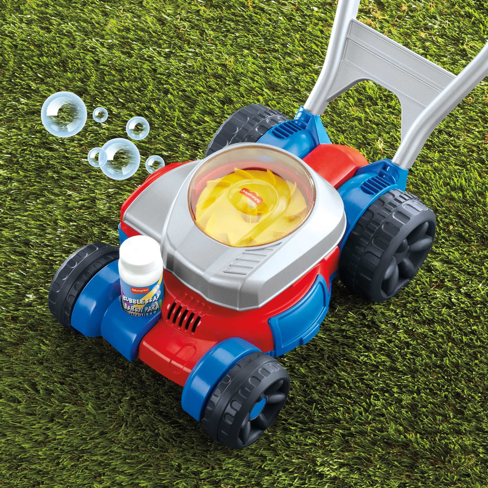 Fisher-Price Bubble Mower with Realistic Sounds, Push and Pull - 2