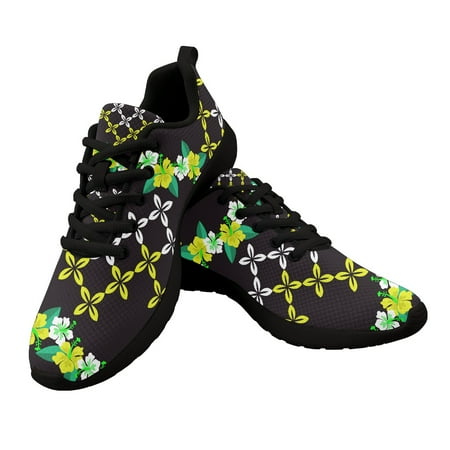 

Keep Calm And Golf Sneakers Green Mosaic White Shoes Comfortable Lightweight Straps Casual Sneakers Love Shoes