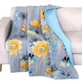 thumbnail image 1 of Manta Greenland Home Watercolor Dream Grey 127 x 152 cm, 1 of 5