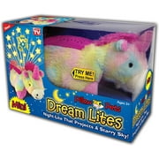 Pillow Pets Dream Lites 4" Mini - Rainbow Unicorn - Starry Ceiling Projection