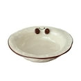 thumbnail image 1 of Ensaladera de cerámica, recipiente para alimentos, versátil, decorativa, redonda, sencilla, para servir, vajilla para restaurante, cafetería y hogar. Lámina, 1 of 8