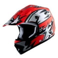 thumbnail image 2 of Wow! Youth Kids Motocross Helmet BMX MX ATV Dirt Bike HBOY Star Matt Red, 2 of 5
