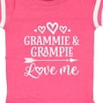 thumbnail image 4 of Inktastic Grammie and Grampie Love Me Boys or Girls Baby Bodysuit, 4 of 5