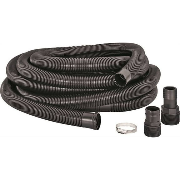 Parts2O Sump Pump Hose Kit 1-1/4 in x 24 ft Heavy Duty Garden Hose