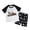 R162-Light Gray, variant on RMGVDSD Boys Outfits Sets Dinosaur Print Short Sleeve T Shirts And Shorts Casual Playwear For Toddler Kids Summer Clothes Everyday Wear Kids Clothing Sets
