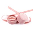 thumbnail image 4 of Anillo redondo Caja de portador Bowknot COMPLETO COMPROMISO PENDIENTE PENDIENTES PUESTIONES Pulseras Organizador Joyería Novio Cosas Accesorios Caja de anillo rosa Advancent AP004488-01, 4 of 7