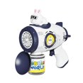 thumbnail image 1 of Bubble Machine 85ml Bubble Machine Cool Space Rabbit Soft Lighting Cartoon Rabbit 15 Holes Bubble Blower Toy Children‘s Day Gift, 1 of 6