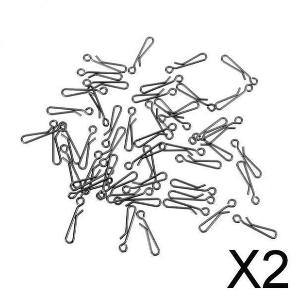 Set de Conectores Giratorios para Pesca en Barril - Equipo Esencial para Pescadores 2 piezas