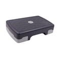 thumbnail image 4 of Step para ejercicios aeróbicos, equipo de fitness, compacto, antideslizante y estable, ideal para entrenamiento de core en interiores, para mujeres y Gris Negro, 4 of 8
