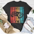 thumbnail image 5 of 11Th Bday 11Yr Boy Funny Gamer 11 Years Old Birthday V3 Unisex TShirt, 5 of 6