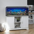 thumbnail image 2 of Ameriwood Home Alta Vista 50 - 75 Gallon Aquarium Stand, Ivory Oak, 2 of 10