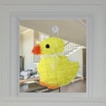 thumbnail image 2 of Northlight 11.5" Tinsel Easter Chick Spring Window Decoration - Yellow, 2 of 3