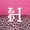 Pink Brown 6, variant on Manfei Cute Letter A Twin Sheets,Pink Leopard Print Bedding,3pcs