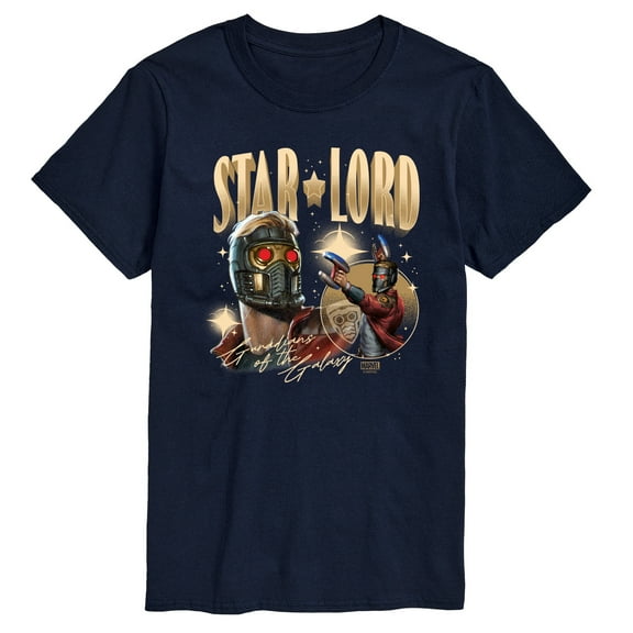 Marvel Guardians of the Galaxy - Star Lord - Men's Short Sleeve Graphic T-Shirt