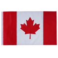 thumbnail image 1 of czcpp-Canada Drapeau 3x6 Ft Extérieur, Drapeaux Canadiens Brodés avec 2 Illets en Laiton et Rayures Cousues, Polyester 210D Robuste, 1 of 4