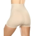 thumbnail image 4 of SlimMe Women's BodySmootHers High Waist Sculpting Boy Shorts - Boys - Male, S, Nude, 4 of 5