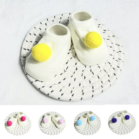 

SPRING PARK 1 Pair Baby Non-slip Floor Socks Unisex Baby Kids Home Cotton Floor Socks