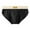 Black, variant on Iugvhana Men's Elastic Seamless Briefs Shorts Underwear Cotton Moisture Wicking Breathable Briefs Beige XXXL