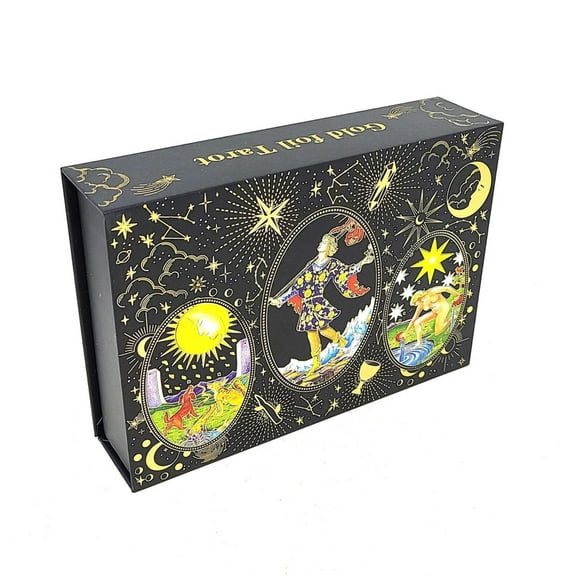 Rider-Waite Black Gold Foil Gift Set