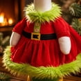 thumbnail image 5 of Cififendec Christmas Porch Goose Outfit, Seasonal Printed Costume for 23" Front Yard Goose Figurine Styling & Holiday Patio Festive Decoration Layout, 5 of 5