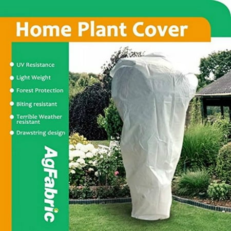 Agfabric 1.5oz Fabric Large Plant Cover and Garden Fleece for Winter Frost Protection,Insect Barrier