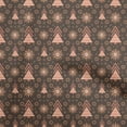 thumbnail image 1 of oneOone Cotton Jersey Brown Fabric African Tribal Quilting Supplies Print Sewing Fabric By The Yard 58 Inch Wide, 1 of 4