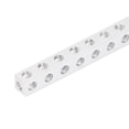 thumbnail image 1 of Perfil De Extrusión De Aluminio, Perfil De Aluminio De Buena Resistencia Tamaño Pequeño Y Peso Ligero 0,3 X 0,3 Pulgadas 17 Orificios Para Robots Para Accesorios Inteligentes, 1 of 7
