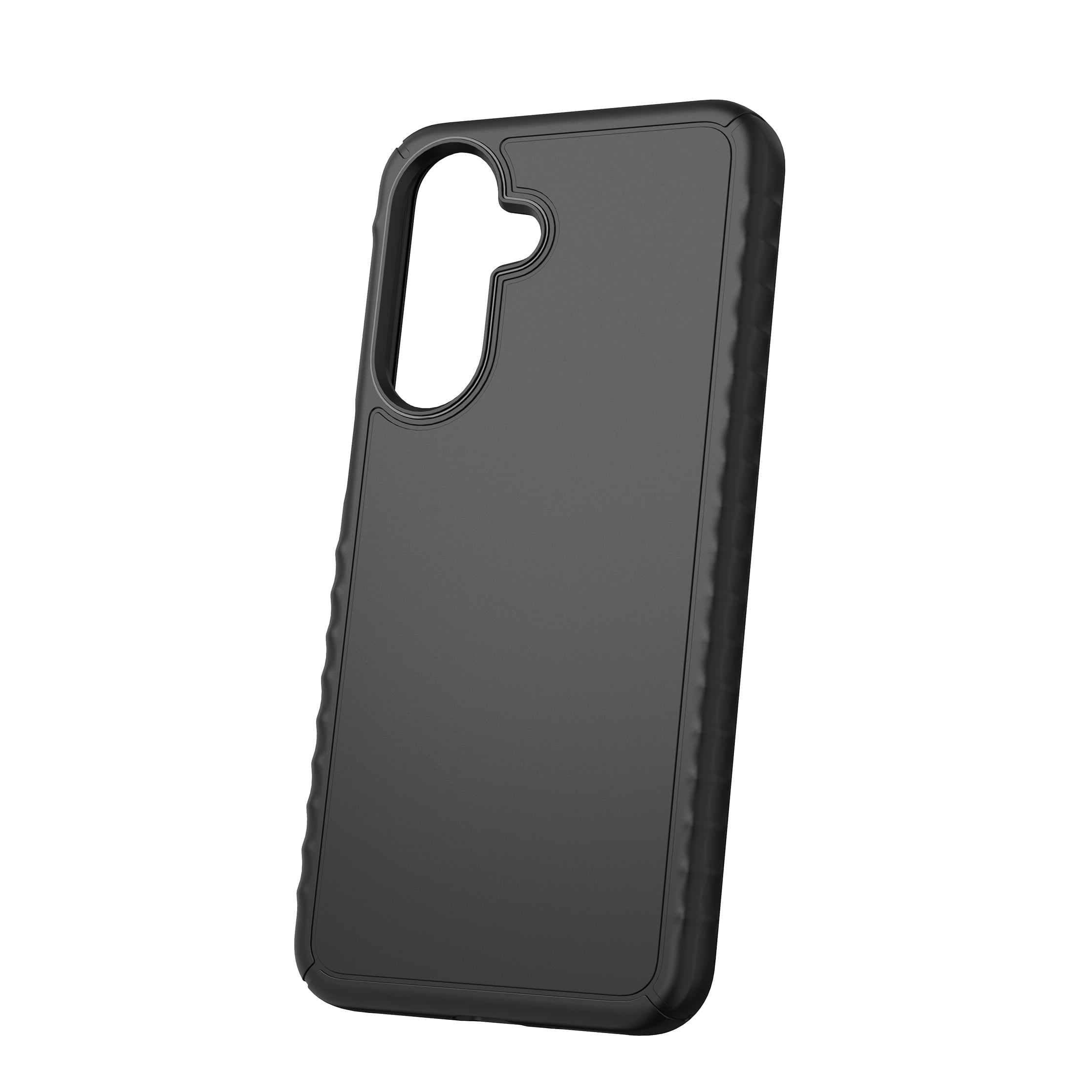onn Silicone Protective Grip Cell Phone Case for Samsung Galaxy A37 5G / A36 5G, Black
