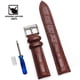 thumbnail image 1 of Correas de reloj de cuero genuino 12/14/16/18/20/22/24 mm correa de reloj hebilla de acero pulsera de correa de muñeca de alta calidad + herramienta Tan Jianjun unisex, 1 of 2