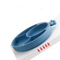 thumbnail image 5 of Baby Feeding Set,silicone Divided Plate With Suction,spoon,fork Set, 5 of 5