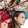 thumbnail image 4 of Anime Girls My Hero Academia Folding Umbrella Auto Umbrella Anti-UV Protection Lightweight Water-Resistant Portable Rain Umbrellas, 4 of 7