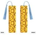 thumbnail image 2 of Kdxio Ripe Yellow Lemon Print Metal Tassel Bookmarks,Perfect Gift for Art Lovers and Bookworms Metal Bookmarks for Women, 2 of 8