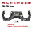 thumbnail image 2 of A1989 A1706 Motherboard For Pro 13" A1706 Logic Board with Touch ID i5 i7 8GB 16GB 2016 2017 2018 2019 Years , components, 2 of 3