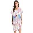 thumbnail image 2 of Beach Vacation Clothes Kimono Cardigan Loose Swimsuit Cover Up for Women Beautiful Dreamy Butterflies S, 2 of 6