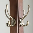 thumbnail image 3 of CT17088 Windsor Coat Rack, Walnut 18" W x 18" D x 18" H, 3 of 5