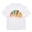 White, variant on Men's T-Shirt Sunshine State Of Mind Rainbow Comfortable And Versatile Outdoor Casual Short Sleeve
