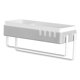 thumbnail image 1 of Organizador de Ducha de Baño, Ganchos A Prueba de Agua Organizador de Estantes de Pared de Baño Gran Capacidad Ritadilla Para Toallas A Prueba de ÓXido para El Hogar, 1 of 7