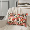 thumbnail image 5 of Lsque Forest Mushrooms Pattern Pillow Case – Soft & Cozy Throw Pillow Cover, Hypoallergenic Cushion Case for Sleeping Women with Envelope Closure-20"x30", 5 of 6