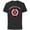 Black, variant on Marvel Studios What If...? Captain Carter Shield Vintage Art - Short Sleeve Cotton T-Shirt for Adults - Customized-Black