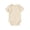 Beige, variant on Weebloom Baby Boy Girl Romper Bodysuits Short Sleeve Envelope Shoulder Boys Pjs Loungewear Onesie Sleepers Pajamas Beige 6-12 Months