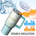 thumbnail image 3 of Gift for Mom Who Has Everything - 40 Oz Tumbler with Straw - Stainless Steel Insulated Cup Keeps Temperature - Mother's Day Birthday Christmas Present, 3 of 5